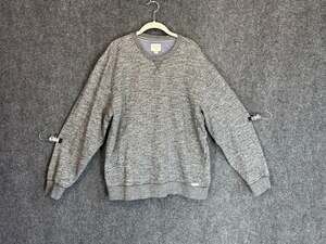 Weatherproof Vintage 1948 Mens XL Gray Heather Crewneck Sweatshirt Cotton Blend